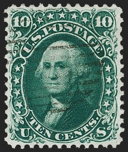 Sale 1221, Lot 1144, 1861-66 Issue (Scott 56-78)
