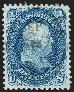 Sale 1221, Lot 1148, 1861-66 Issue (Scott 56-78)