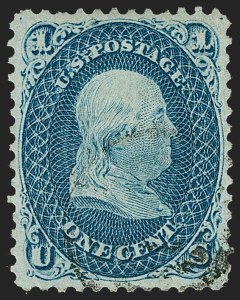 Sale 1221, Lot 1149, 1861-66 Issue (Scott 56-78)