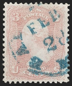 Sale 1221, Lot 1150, 1861-66 Issue (Scott 56-78)