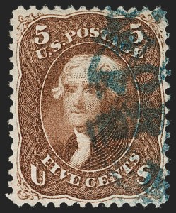 Sale 1221, Lot 1169, 1861-66 Issue (Scott 56-78)