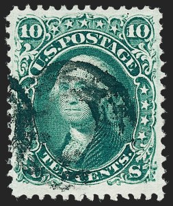 Sale 1221, Lot 1185, 1867-68 Grilled Issue (Scott 79-101)