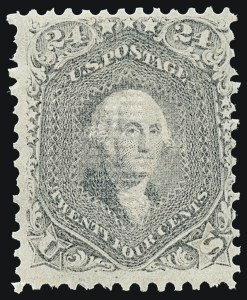 Sale 1221, Lot 1197, 1867-68 Grilled Issue (Scott 79-101)