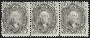 Sale 1221, Lot 1198, 1867-68 Grilled Issue (Scott 79-101)