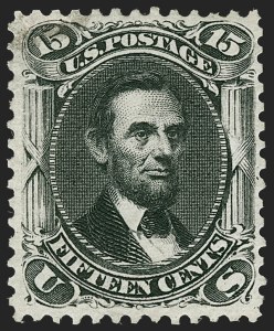 Sale 1221, Lot 1211, 1875 Re-Issue of 1861-66 Issue (Scott 102-111)