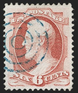 Sale 1221, Lot 1291, 1870-71 National Bank Note Co. Grilled Issue (Scott 134-144)