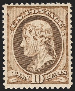 Sale 1221, Lot 1336, 1881-87 American Bank Note Co. Issues (Scott 205-218)