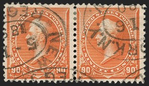 Sale 1221, Lot 1353, 1890-93 Issue (Scott 219-229)