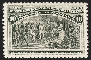 Sale 1221, Lot 1358, 1893 Columbian Issue (Scott 230-245)