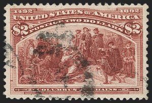 Sale 1221, Lot 1369, 1893 Columbian Issue (Scott 230-245)