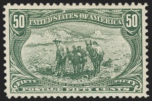 Sale 1221, Lot 1424, 1898 Trans-Mississippi Issue (Scott 285-293)