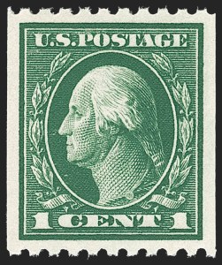 Sale 1221, Lot 1493, 1912-20 Washington-Franklin Issues (Scott 405-544)