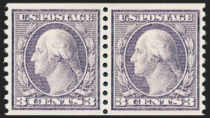 Sale 1221, Lot 1502, 1912-20 Washington-Franklin Issues (Scott 405-544)