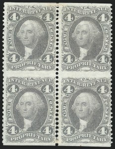 Sale 1221, Lot 1732, Revenues, First Issue