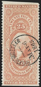 Sale 1221, Lot 1736, Revenues, First Issue