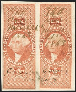 Sale 1221, Lot 1744, Revenues, First Issue