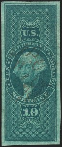 Sale 1221, Lot 1747, Revenues, First Issue