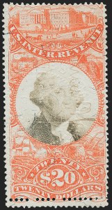 Sale 1221, Lot 1757, Revenues, Second thru Third Issues, Proprietary, Stock Transfer