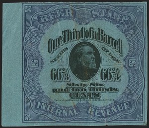Sale 1221, Lot 1766, Revenues, Beer Stamps