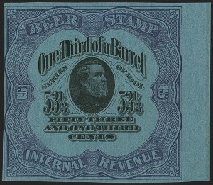 Sale 1221, Lot 1767, Revenues, Beer Stamps