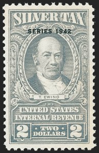 Sale 1221, Lot 1772, Revenues, Silver Tax