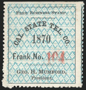 Sale 1221, Lot 1802, Telegraphs