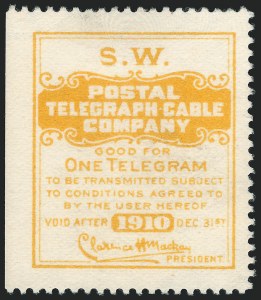 Sale 1221, Lot 1813, Telegraphs