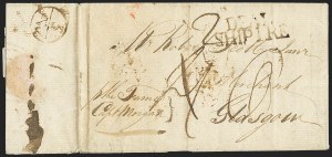 Sale 1223, Lot 8019, Colonial & Early Stampless