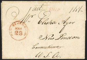 Sale 1223, Lot 8022, Colonial & Early Stampless
