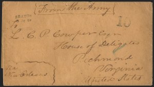 Sale 1223, Lot 8030, Transatlantic Stampless, Ship Mail