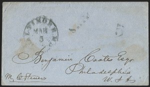 Sale 1223, Lot 8031, Transatlantic Stampless, Ship Mail