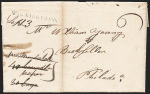 Sale 1223, Lot 8035, Stampless Markings by State