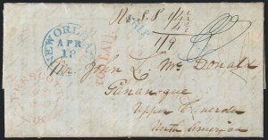 Sale 1223, Lot 8046, Stampless Markings by State