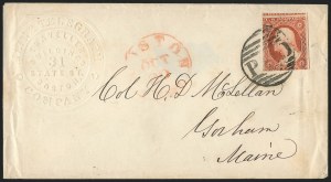 Sale 1223, Lot 8050, Telegraph Markings