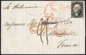 Sale 1223, Lot 8123, N.Y. Postmaster's Provisional