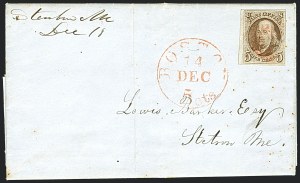 Sale 1223, Lot 8126, 1847 Issue