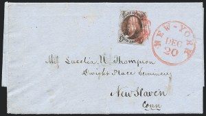 Sale 1223, Lot 8127, 1847 Issue