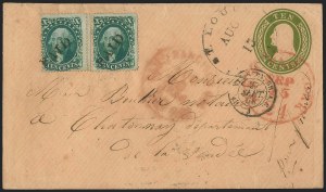 Sale 1223, Lot 8165, 1857-60 Issue