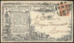 Sale 1223, Lot 8182, 1861-68 Issues