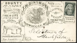 Sale 1223, Lot 8196, 1861-68 Issues