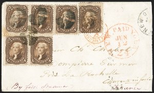 Sale 1223, Lot 8201, 1861-68 Issues