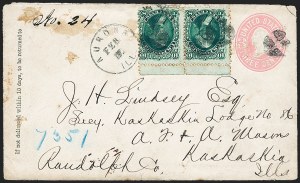 Sale 1223, Lot 8211, 1861-68 Issues