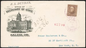 Sale 1223, Lot 8305, 1890-93 thru 1894-98 Bureau Issue