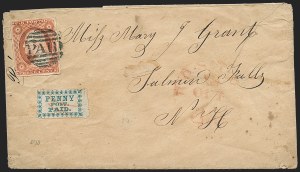 Sale 1223, Lot 8346, General Carrier and City Carrier Issues