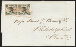 Sale 1223, Lot 8353, 1844-45 Independent Mails