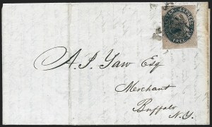 Sale 1223, Lot 8360, 1844-45 Independent Mails