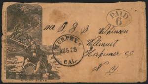 Sale 1223, Lot 8413, California and Western Mails