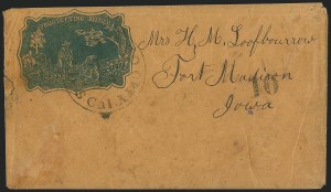Sale 1223, Lot 8414, California and Western Mails