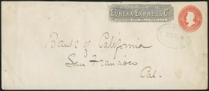 Sale 1223, Lot 8428, California and Western Mails