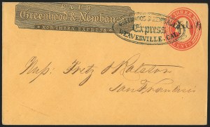 Sale 1223, Lot 8434, California and Western Mails